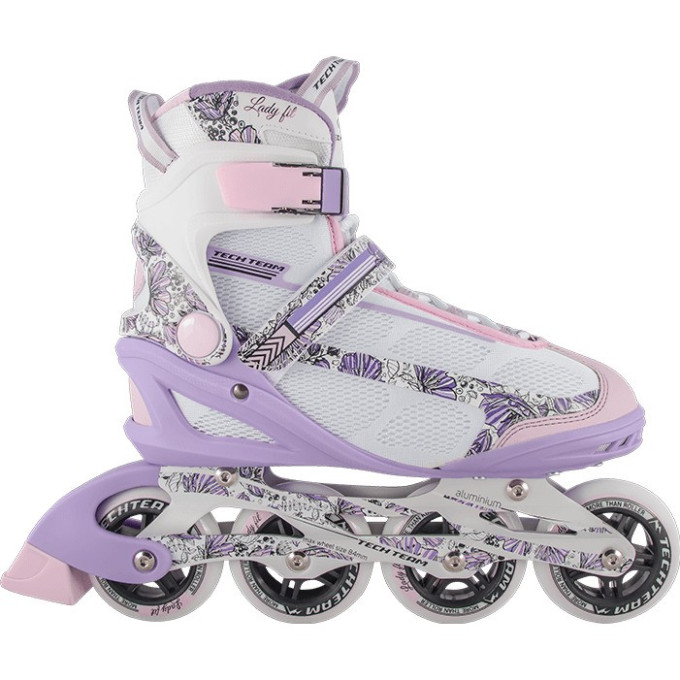 Ролики TECH TEAM LADY FIT р.41 фиолетовые NP000923